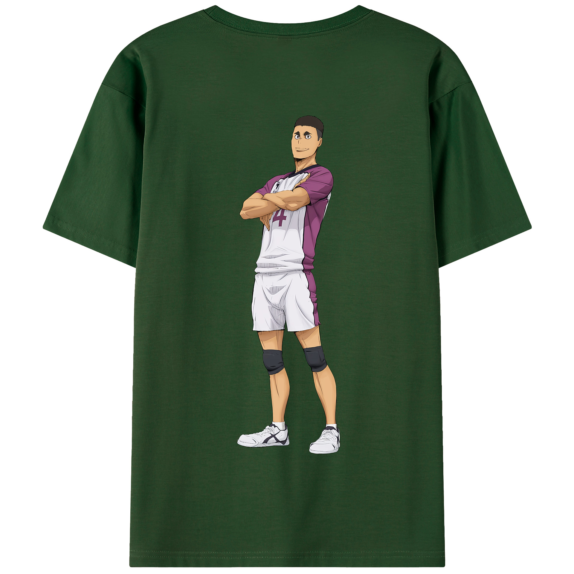 （画像用） ハイキュー!! Haikyu!! 綿100％半袖Tシャツ（背面プリント）